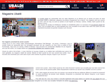 Tablet Screenshot of magasins.ubaldi.com
