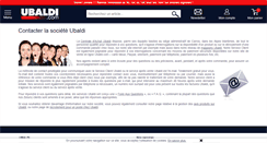 Desktop Screenshot of contact.ubaldi.com